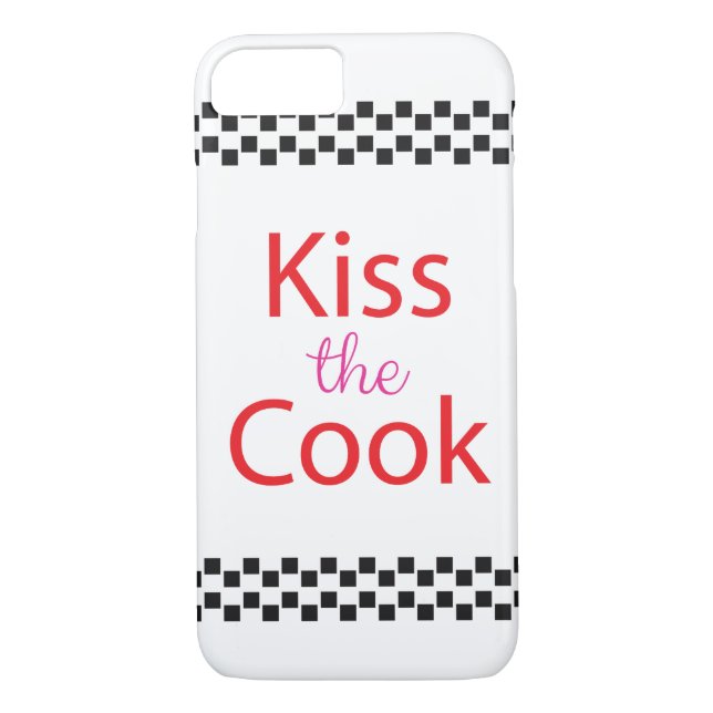 Kiss The Cook Case-Mate iPhone Case (Back)