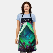 Kiss The Cook Food Chef Kitchen BBQ Baker Crystal