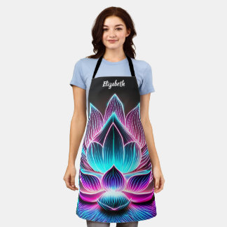 Kiss The Cook Food Chef Kitchen BBQ Baker Lotus Apron