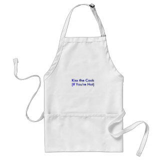 Kiss the Cook, (If You're Hot) Standard Apron