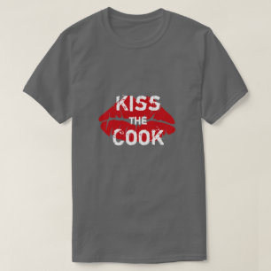 Kiss the Cook Mens  T-shirt