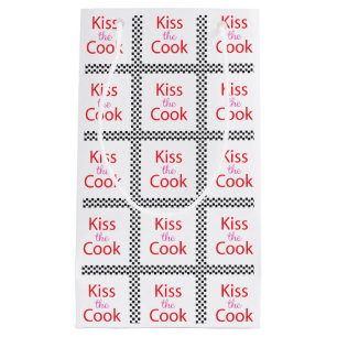 Kiss The Cook Small Gift Bag
