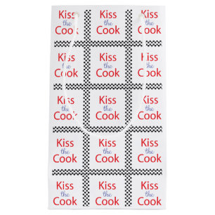 Kiss The Cook Small Gift Bag