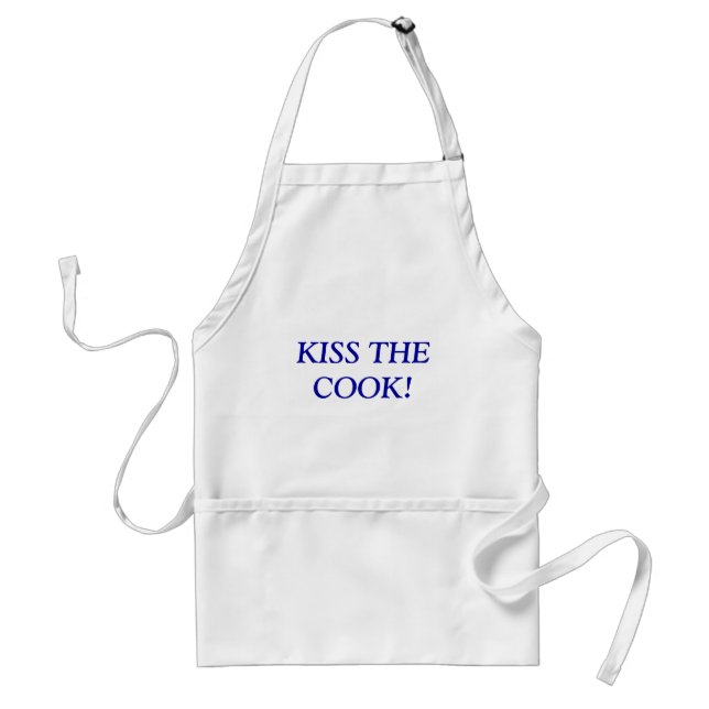 KISS THE COOK! STANDARD APRON (Front)