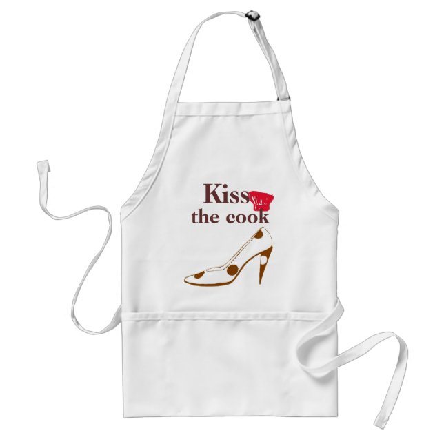 Kiss the Cook Standard Apron (Front)