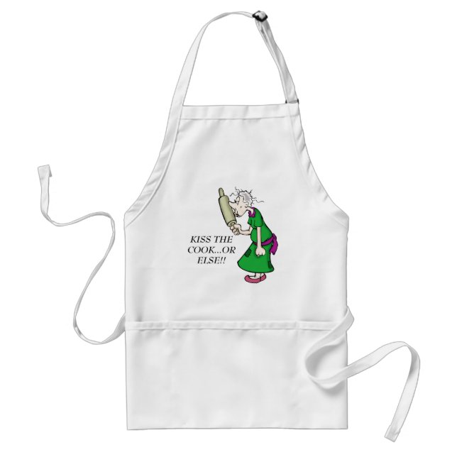 KISS THE COOK STANDARD APRON (Front)