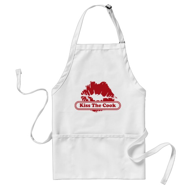 Kiss The Cook Standard Apron (Front)