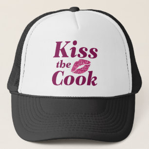Kiss The Cook Trucker Hat