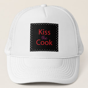 Kiss The Cook Trucker Hat
