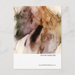 Kiss the Fading Day Postcard
