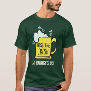 Kiss the Irish Beer St Patrick’s Day T-Shirt