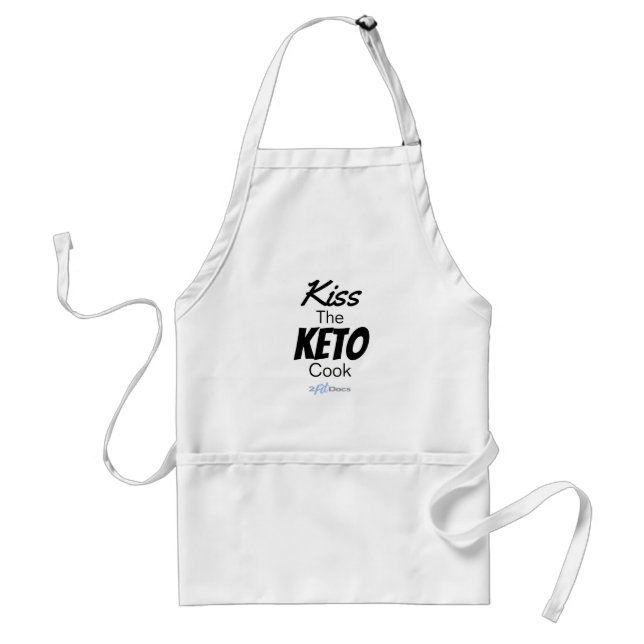 Kiss the Keto Cook Apron (Front)