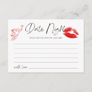 Kiss The Miss Goodbye Bachelorette Date Night Enclosure Card