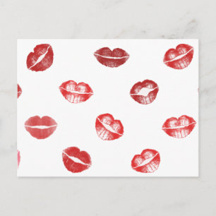 Kiss this! postcard