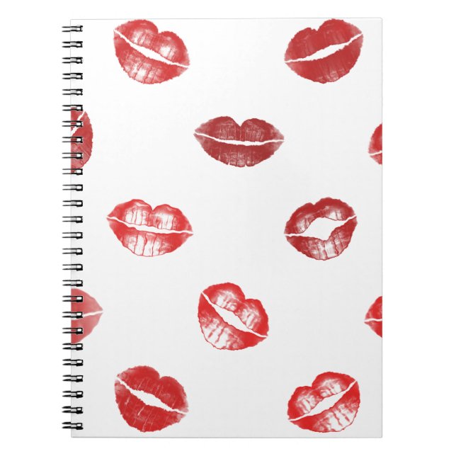 Kiss this! spiral notebook (Front)