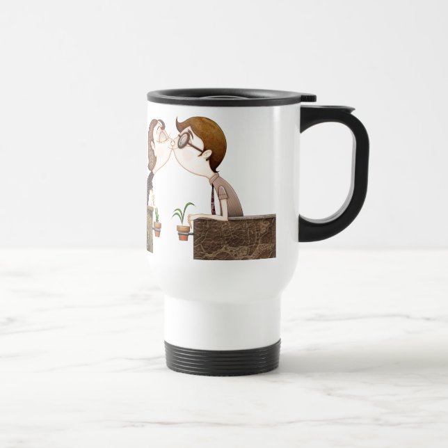 Kiss Travel Mug (Right)