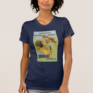 Kissed By A Butterfly Vintage Chocolate Ad - Shirt