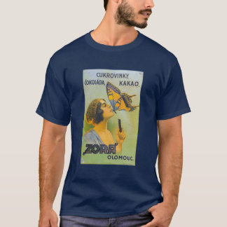 Kissed By A Butterfly Vintage Chocolate Ad - Shirt