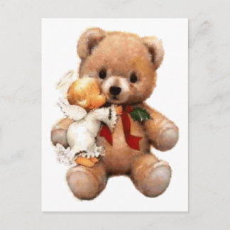 Kissed  By An Angel Postcard