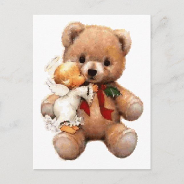 Kissed  By An Angel Postcard (Front)