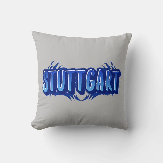 Kissen mit Aufdruck Stuttgart Cushion (Front)