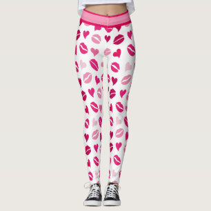 Kisses and Hearts Leggings