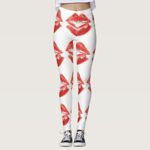 ****KISSES GALORE**** FOR HER LEGGINGS