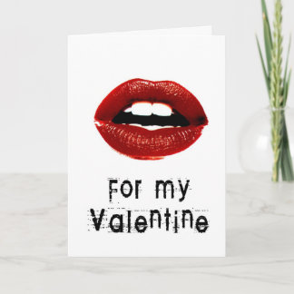 "Kisses in the Mail" Greetings Card