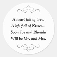 Kisses Soon To Be Mr. Mrs. Bridal Shower