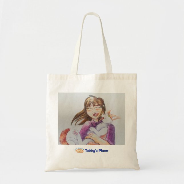 Kisses with Carrot tote (Front)