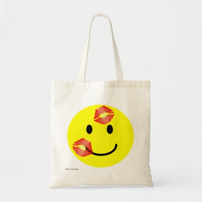 'kissey FACE TOTE BAG (Front)