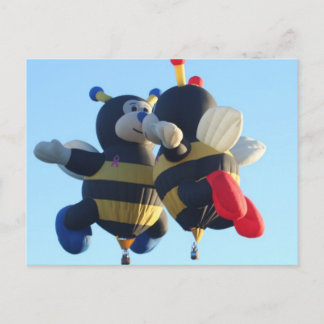 Kissing Bees Postcard