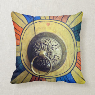 Kissing boedhistisch door cushion