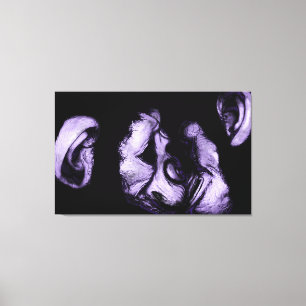 kissing chimpanzees canvas print