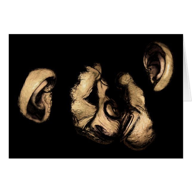 kissing chimps (Front Horizontal)