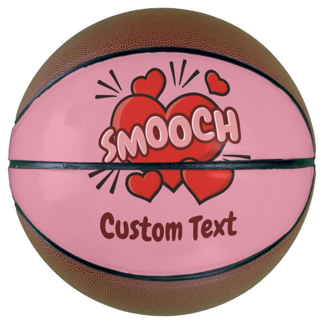 Kissing Comic Sound Effect Basketball (Front)