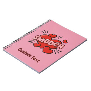 Kissing Comic Sound Effect Notebook