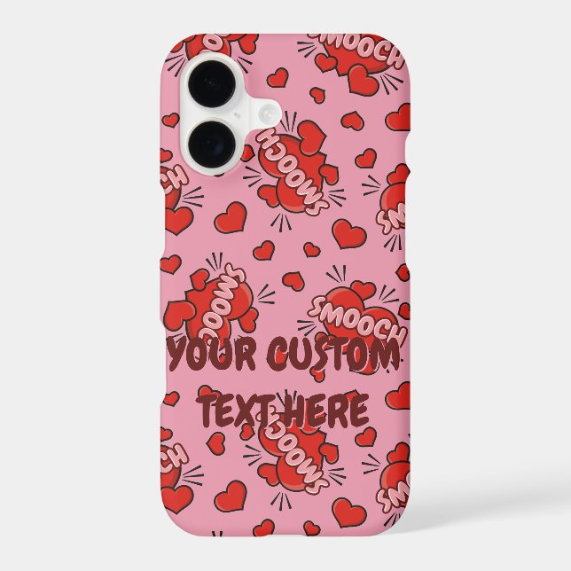 Kissing Comic Sound Effect Pattern (Back)