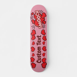 Kissing Comic Sound Effect Skateboard