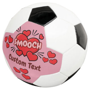 Kissing Comic Sound Effect Soccer Ball