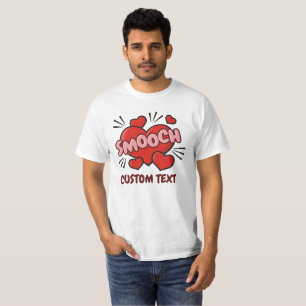 Kissing Comic Sound Effect T-Shirt
