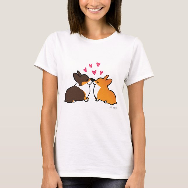 Kissing Corgis Shirt (Front)