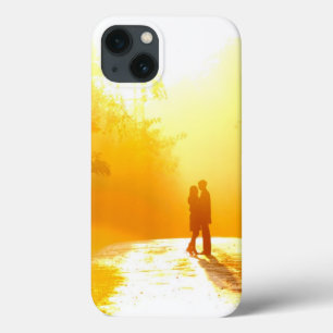Kissing Couple in the Sunlight iPhone 13 Case