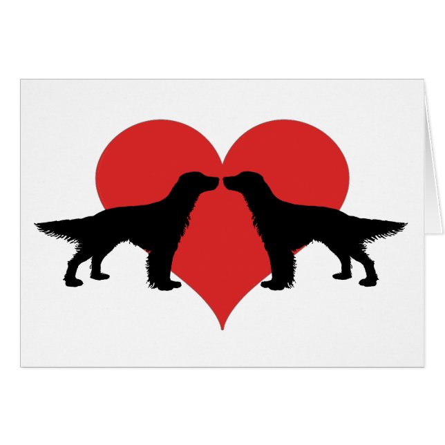 Kissing dogs (Front Horizontal)