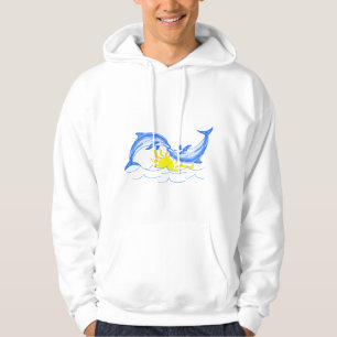 Kissing Dolphins(The Lovers) Hoodie