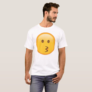 Kissing Face - Emoji T-Shirt