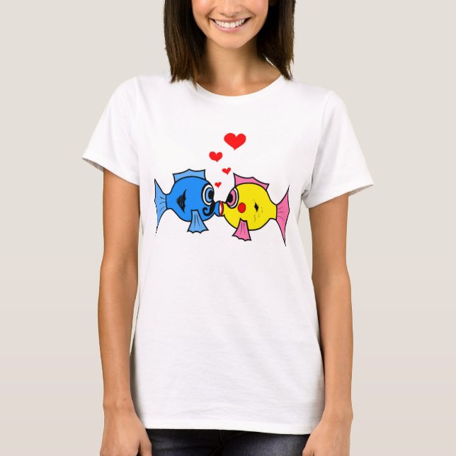 KISSING FISH T-Shirt (Front)