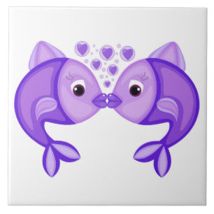 KISSING FISH TILE