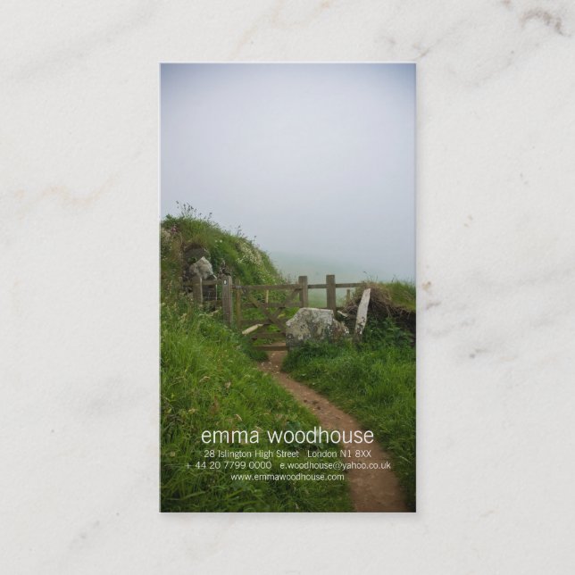 Kissing Gate Business Card (Front)