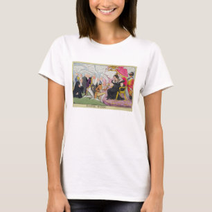 Kissing Hands, published 1827 (colour litho) T-Shirt